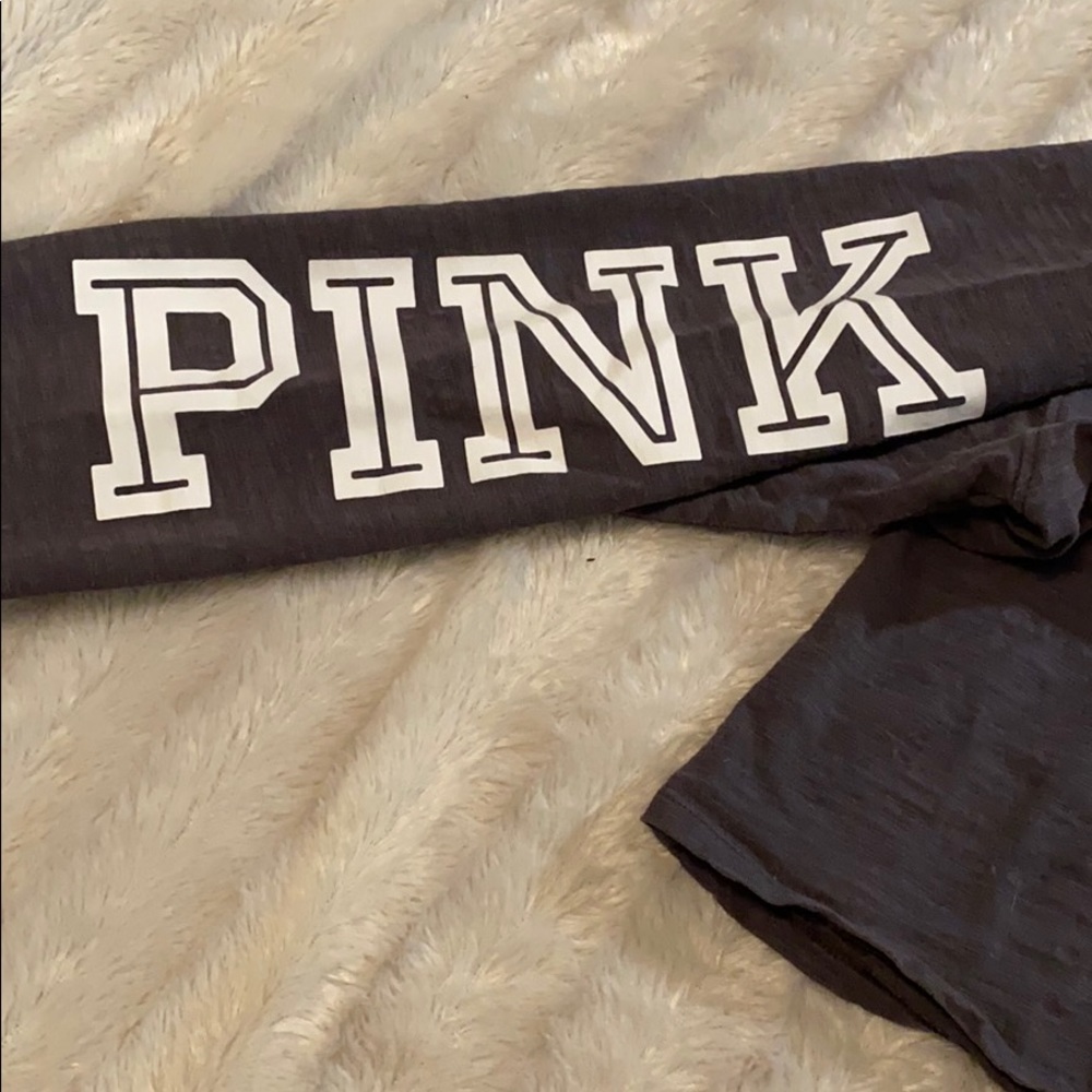 PINK crop top sweatshirt Victoria’s Secret shirt - Picture 5 of 7